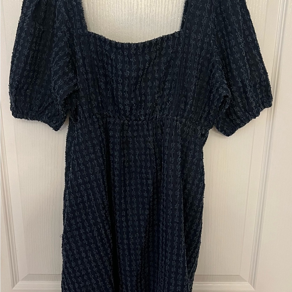 Day and moon denim mini dress. Size Lg. NWT - Picture 2 of 7